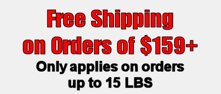 Free shipping on orders $159+