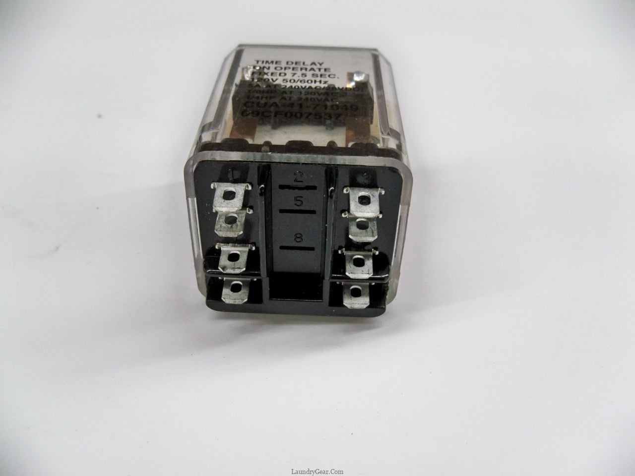 Milnor replacement Relay 120V 09C063AC37 Spin 